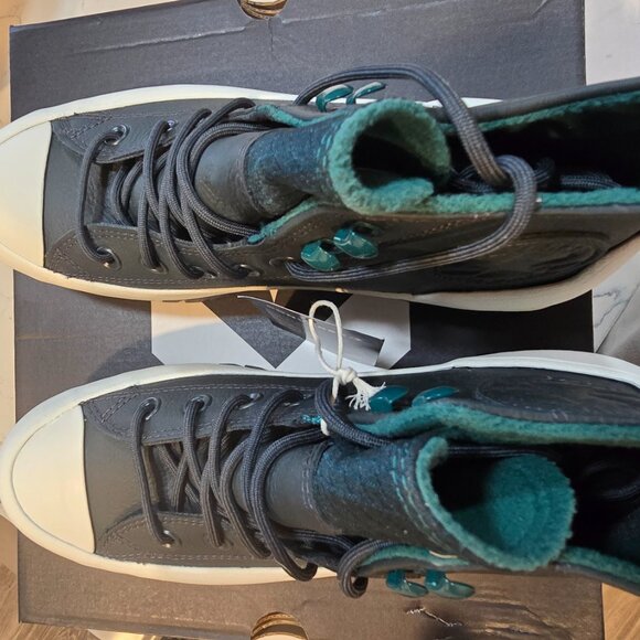 Chuck Taylor All Star Lugged 2.0 Platform Green Womens Size 8 NEW A05696C RARE - Picture 7 of 9